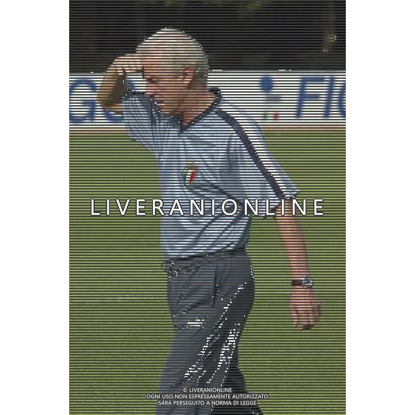 COVERCIANO 7/06/2003 ALLENAMENTO NAZIONALE ITALIANA NELLA FOTO TRAPATTONI GIOVANNI FOTO ALDO LIVERANI 