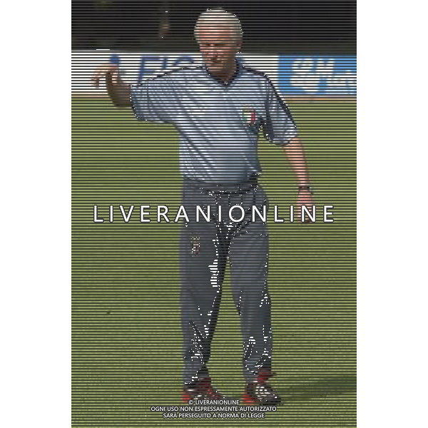 COVERCIANO 7/06/2003 ALLENAMENTO NAZIONALE ITALIANA NELLA FOTO TRAPATTONI GIOVANNI FOTO ALDO LIVERANI 