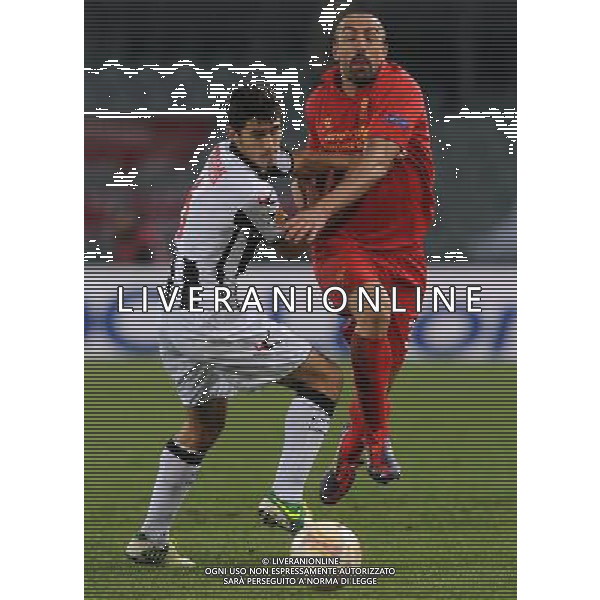 UEFA Europa League 2012/2013 Gruppo A Udine - 06.12.2012 Udinese-Liverpool Nella Foto:enrique-faraoni /Ph.Vitez-Ag. Aldo Liverani