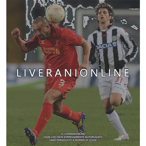 UEFA Europa League 2012/2013 Gruppo A Udine - 06.12.2012 Udinese-Liverpool Nella Foto:enrique /Ph.Vitez-Ag. Aldo Liverani