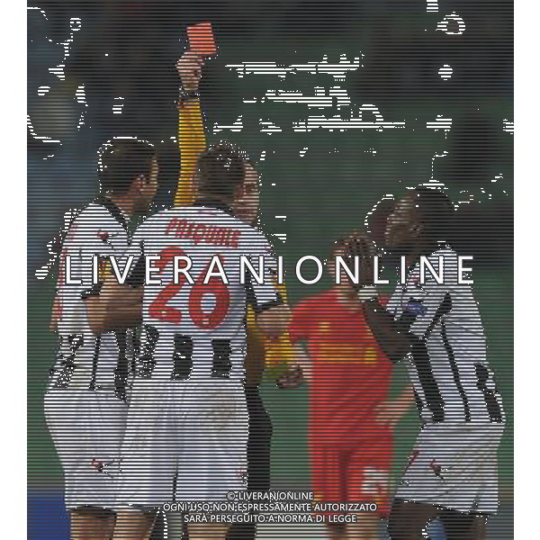UEFA Europa League 2012/2013 Gruppo A Udine - 06.12.2012 Udinese-Liverpool Nella Foto:pasquale espulso /Ph.Vitez-Ag. Aldo Liverani