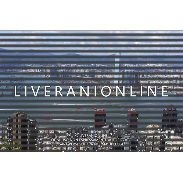 (121205) -- HONG KONG, Dec. 5, 2012 () -- Photo taken on Sept. 2 shows the scenery of both sides of Victoria Harbour in Hong Kong, south China. Hong Kong ranks first in the ranking list of China city comprehensive competitiveness released by China Institute of City Competitiveness(CICC) on Wednesday. (/Li Peng) (yxb) ©photoshot/AGENZIA ALDO LIVERANI SAS - ITALY ONLY - La citta\' di Hong Kong e\' al primo posto nella graduatoria della competitivita\' delle citta\' cinesi - Cina, 5 dicembre 2012