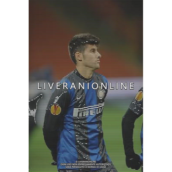 MILANO, 06-12-2012 / å©FOTO GIORGIO RAVEZZANI UEFA EUROPA LEAGUE INTER-NEFTCI PKF 2-2 NELLA FOTO : MARCO BENASSI AG ALDO LIVERANI S A S