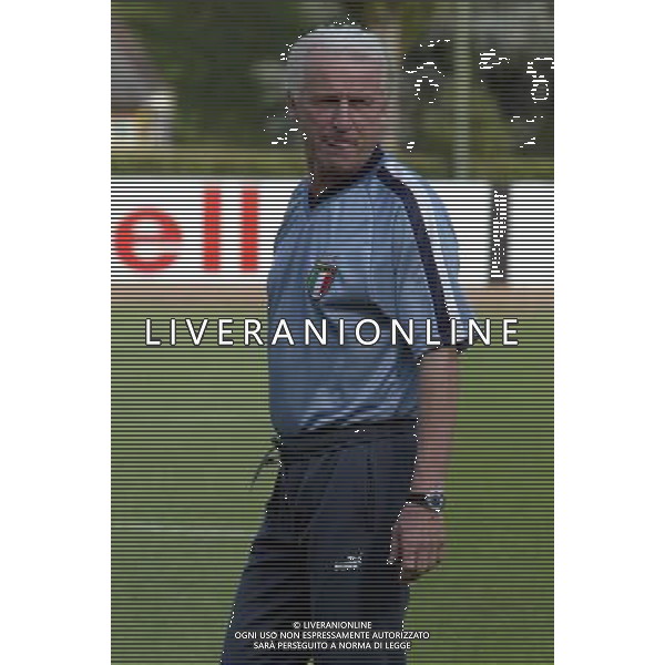 COVERCIANO 7/06/2003 ALLENAMENTO NAZIONALE ITALIANA NELLA FOTO TRAPATTONI GIOVANNI FOTO ALDO LIVERANI 