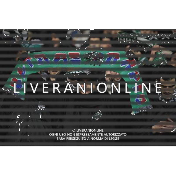 Panathinaikos Fans 2012/13 Tottenham Hotspur V Panathinaikos (3-1) 06/12/12 UEFA Europa League Photo: Robin Parker Fotosports International AG ALDO LIVERANI S A S ONLY ITALY