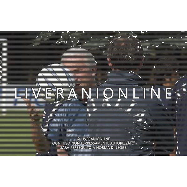 COVERCIANO 7/06/2003 ALLENAMENTO NAZIONALE ITALIANA NELLA FOTO TRAPATTONI GIOVANNI FOTO ALDO LIVERANI 