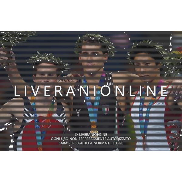 OLIMPIADI DI ATENE 2004 NELLA FOTO IGOR CASSINA FOTO MARCO LUZZANI-AGENZIA ALDO LIVERANI