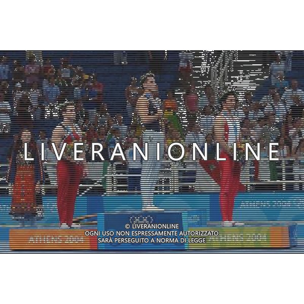OLIMPIADI DI ATENE 2004 NELLA FOTO IGOR CASSINA FOTO MARCO LUZZANI-AGENZIA ALDO LIVERANI