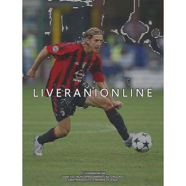 Italian Super Cup 2004 AC Milan vs Lazio Meazza Stadium-Milan 21 August 2004 photo (c) Enrico Calderoni (n¡ 391)-Aflo Sport Agency Ambrosini (Milan) Agenzia Aldo Liverani