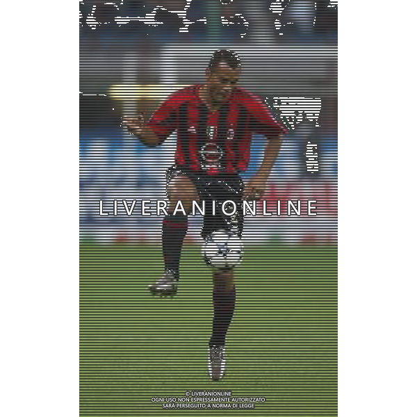Italian Super Cup 2004 AC Milan vs Lazio Meazza Stadium-Milan 21 August 2004 photo (c) Enrico Calderoni (n¡ 391)-Aflo Sport Agency Cafu (Milan) Agenzia Aldo Liverani