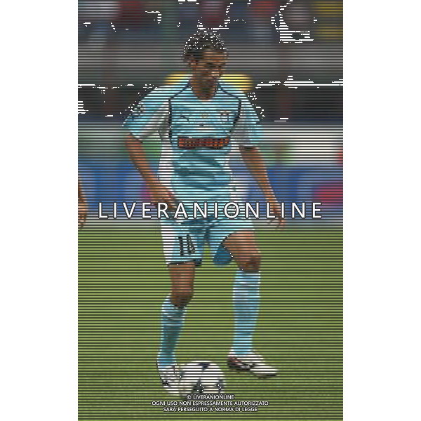 Italian Super Cup 2004 AC Milan vs Lazio Meazza Stadium-Milan 21 August 2004 photo (c) Enrico Calderoni (n¡ 391)-Aflo Sport Agency Cesar (Lazio) Agenzia Aldo Liverani