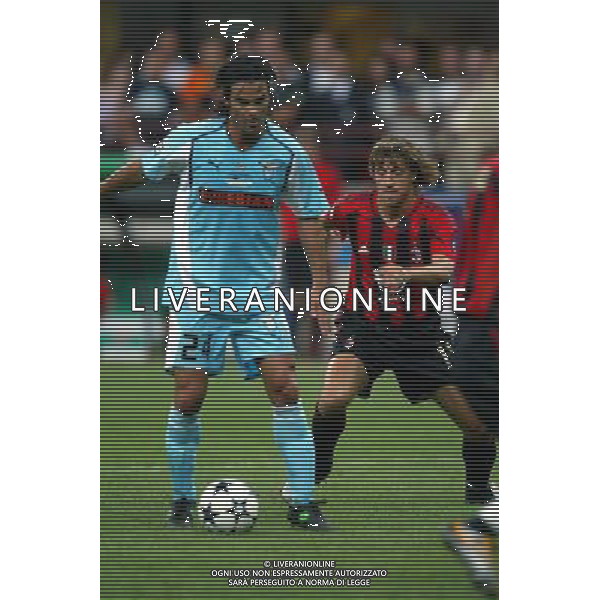 Italian Super Cup 2004 AC Milan vs Lazio Meazza Stadium-Milan 21 August 2004 photo (c) Enrico Calderoni (n¡ 391)-Aflo Sport Agency Couto (Lazio) Agenzia Aldo Liverani