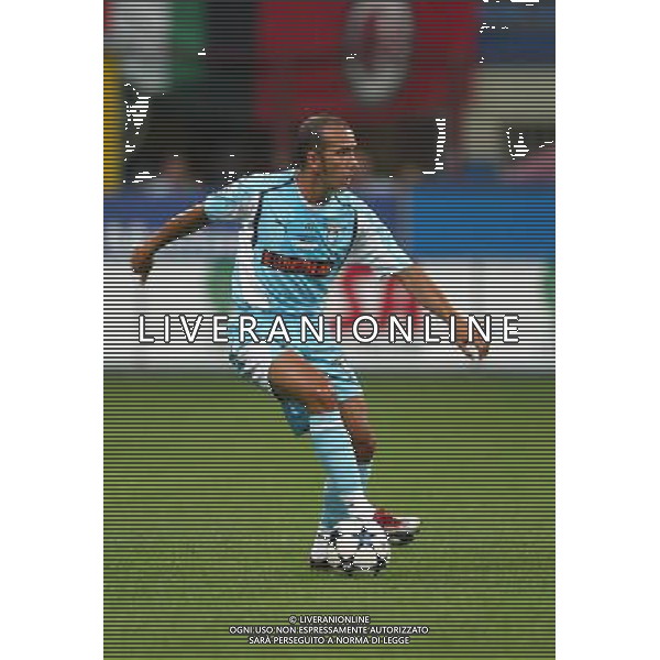 Italian Super Cup 2004 AC Milan vs Lazio Meazza Stadium-Milan 21 August 2004 photo (c) Enrico Calderoni (n¡ 391)-Aflo Sport Agency Di Canio (Lazio) Agenzia Aldo Liverani