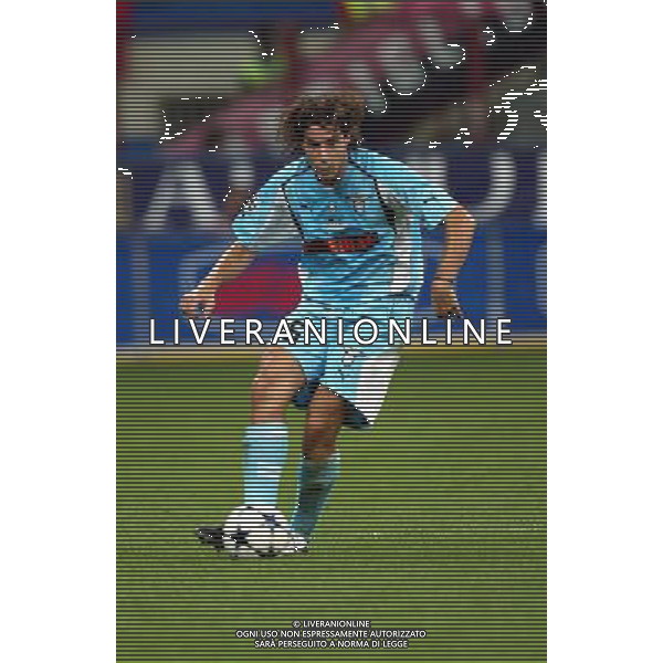 Italian Super Cup 2004 AC Milan vs Lazio Meazza Stadium-Milan 21 August 2004 photo (c) Enrico Calderoni (n¡ 391)-Aflo Sport Agency Giannichedda (Lazio) Agenzia Aldo Liverani