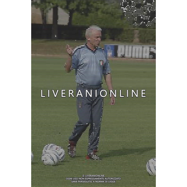 COVERCIANO 7/06/2003 ALLENAMENTO NAZIONALE ITALIANA NELLA FOTO TRAPATTONI GIOVANNI FOTO ALDO LIVERANI 