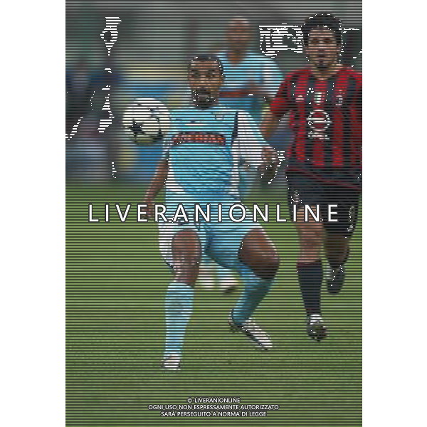 Italian Super Cup 2004 AC Milan vs Lazio Meazza Stadium-Milan 21 August 2004 photo (c) Enrico Calderoni (n¡ 391)-Aflo Sport Agency Liverani (Lazio) Agenzia Aldo Liverani