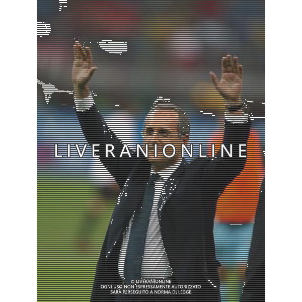 Italian Super Cup 2004 AC Milan vs Lazio Meazza Stadium-Milan 21 August 2004 photo (c) Enrico Calderoni (n¡ 391)-Aflo Sport Agency Claudio Lotito, Lazio President Agenzia Aldo Liverani