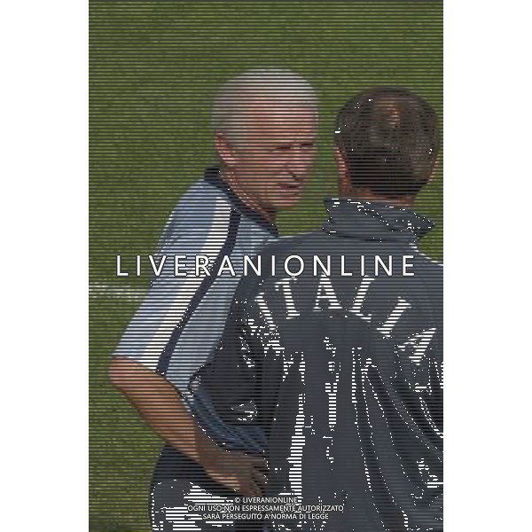 COVERCIANO 7/06/2003 ALLENAMENTO NAZIONALE ITALIANA NELLA FOTO TRAPATTONI GIOVANNI FOTO ALDO LIVERANI 