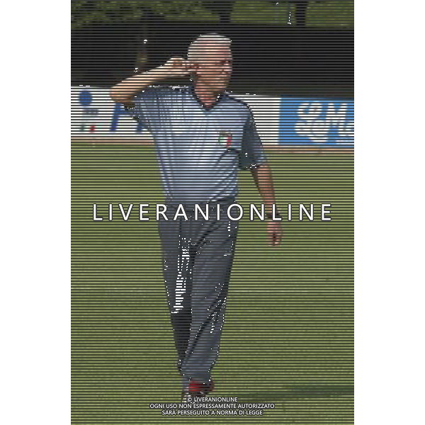 COVERCIANO 7/06/2003 ALLENAMENTO NAZIONALE ITALIANA NELLA FOTO TRAPATTONI GIOVANNI FOTO ALDO LIVERANI 
