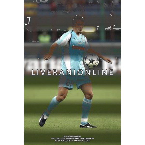 Italian Super Cup 2004 AC Milan vs Lazio Meazza Stadium-Milan 21 August 2004 photo (c) Enrico Calderoni (n¡ 391)-Aflo Sport Agency Oddo (Lazio) Agenzia Aldo Liverani