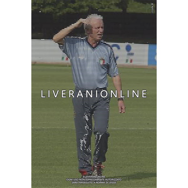 COVERCIANO 7/06/2003 ALLENAMENTO NAZIONALE ITALIANA NELLA FOTO TRAPATTONI GIOVANNI FOTO ALDO LIVERANI 