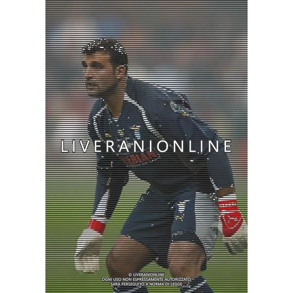 Italian Super Cup 2004 AC Milan vs Lazio Meazza Stadium-Milan 21 August 2004 photo (c) Enrico Calderoni (n¡ 391)-Aflo Sport Agency Peruzzi (Lazio) Agenzia Aldo Liverani