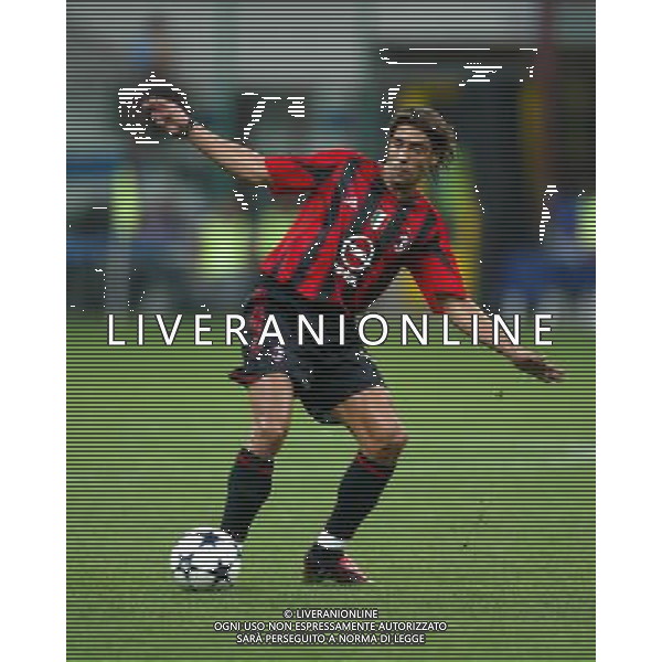 Italian Super Cup 2004 AC Milan vs Lazio Meazza Stadium-Milan 21 August 2004 photo (c) Enrico Calderoni (n¡ 391)-Aflo Sport Agency Rui Costa (Milan) Agenzia Aldo Liverani