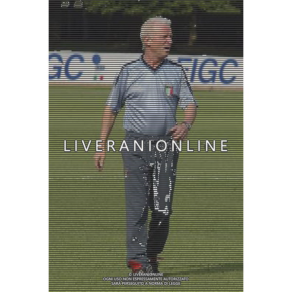 COVERCIANO 7/06/2003 ALLENAMENTO NAZIONALE ITALIANA NELLA FOTO TRAPATTONI GIOVANNI FOTO ALDO LIVERANI 