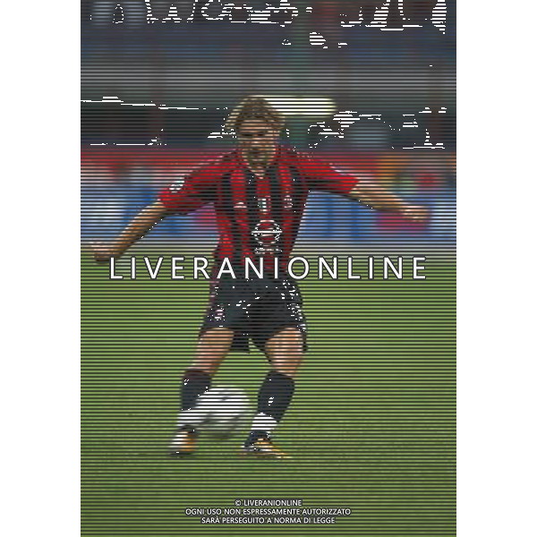 Italian Super Cup 2004 AC Milan vs Lazio Meazza Stadium-Milan 21 August 2004 photo (c) Enrico Calderoni (n¡ 391)-Aflo Sport Agency Shevchenko (Milan) Agenzia Aldo Liverani