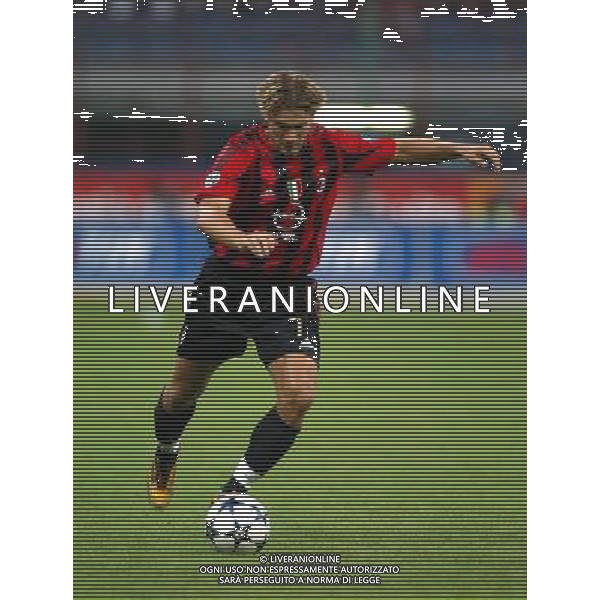 Italian Super Cup 2004 AC Milan vs Lazio Meazza Stadium-Milan 21 August 2004 photo (c) Enrico Calderoni (n¡ 391)-Aflo Sport Agency Shevchenko (Milan) Agenzia Aldo Liverani