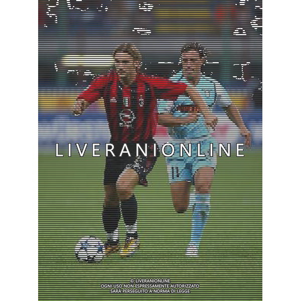 Italian Super Cup 2004 AC Milan vs Lazio Meazza Stadium-Milan 21 August 2004 photo (c) Enrico Calderoni (n¡ 391)-Aflo Sport Agency Shevchenko (Milan) Agenzia Aldo Liverani
