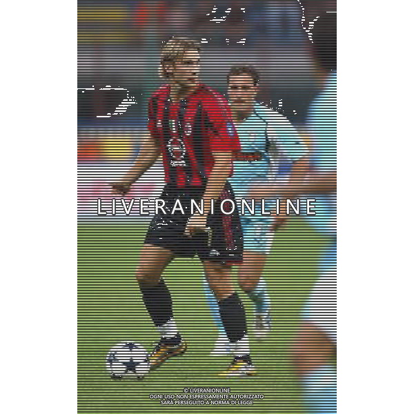 Italian Super Cup 2004 AC Milan vs Lazio Meazza Stadium-Milan 21 August 2004 photo (c) Enrico Calderoni (n¡ 391)-Aflo Sport Agency Shevchenko (Milan) Agenzia Aldo Liverani
