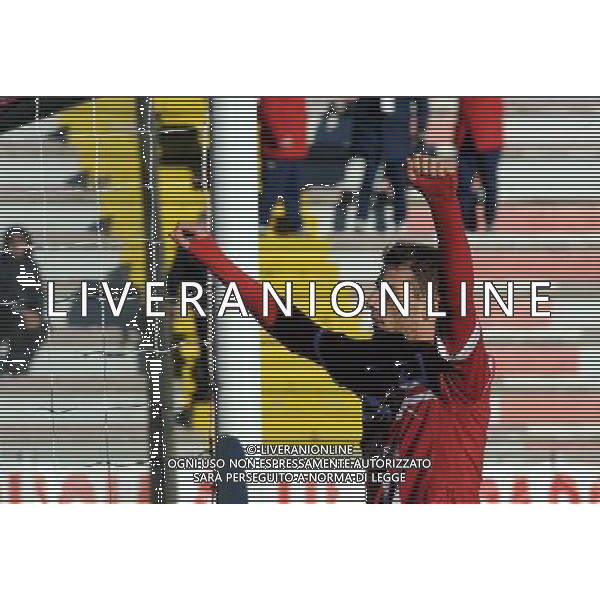 PERUGIA-VIAREGG LEGA PRO 09/12/2012 NELLA FOTO CIOFANI DOPO IL GOL FOTO SETTONCE-AG ALDO LIVERANI