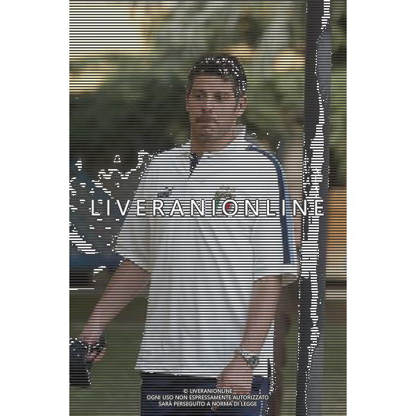 COVERCIANO 7/06/2003 ALLENAMENTO NAZIONALE ITALIANA NELLA FOTO TOLDO FRANCESCO FOTO ALDO LIVERANI 