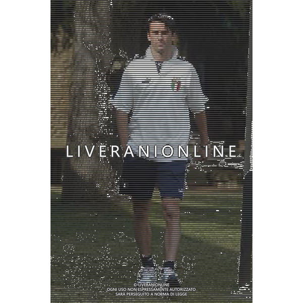 COVERCIANO 7/06/2003 ALLENAMENTO NAZIONALE ITALIANA NELLA FOTO PANUCCI CRISTIAN FOTO ALDO LIVERANI 