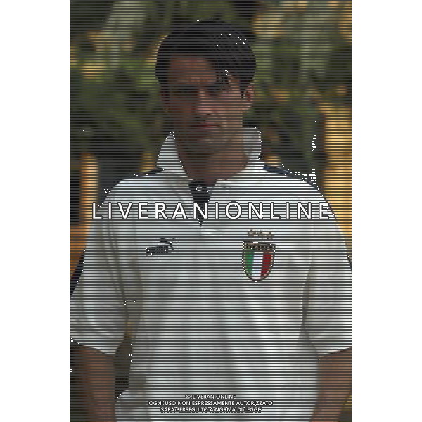 COVERCIANO 7/06/2003 ALLENAMENTO NAZIONALE ITALIANA NELLA FOTO PANUCCI CRISTIAN FOTO ALDO LIVERANI 