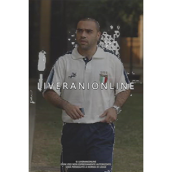 COVERCIANO 7/0/2003 ALLENAMENTO NAZIONALE ITALIANA NELLA FOTO MICCOLI FABRIZIO FOTO ALDO LIVERANI 