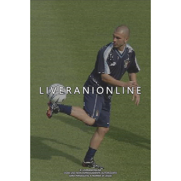 COVERCIANO 7/0/2003 ALLENAMENTO NAZIONALE ITALIANA NELLA FOTO DI VAIO MARCO FOTO ALDO LIVERANI 