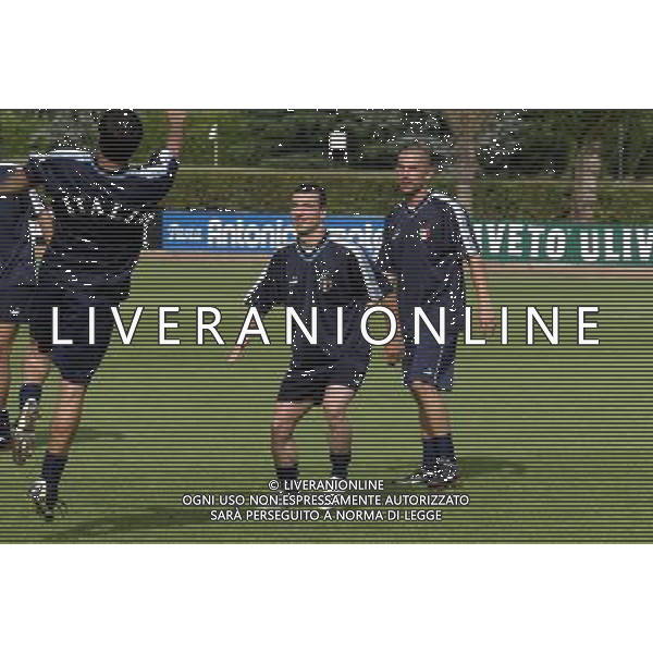 COVERCIANO 7/0/2003 ALLENAMENTO NAZIONALE ITALIANA NELLA FOTO DI NATALE ANTONIO FOTO ALDO LIVERANI 