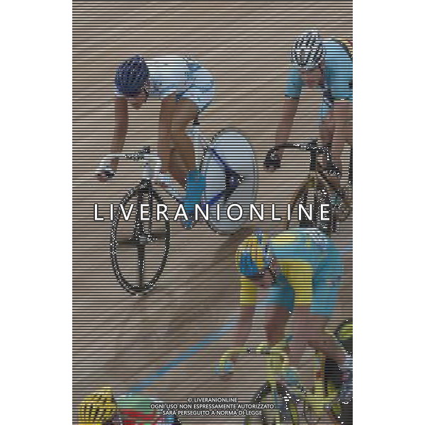 Atene 24-08-2004 olimpiadi 2004 Ciclismo Velodromo Olimpico Corsa a punti nella foto Ciccone Angelo ph marco luzzani/ag aldo liverani s.a.s.