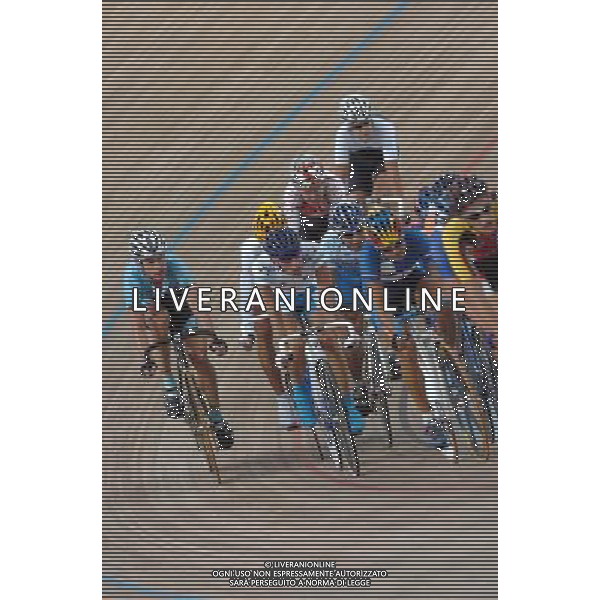 Atene 24-08-2004 olimpiadi 2004 Ciclismo Velodromo Olimpico Corsa a punti nella foto Ciccone Angelo ph marco luzzani/ag aldo liverani s.a.s.