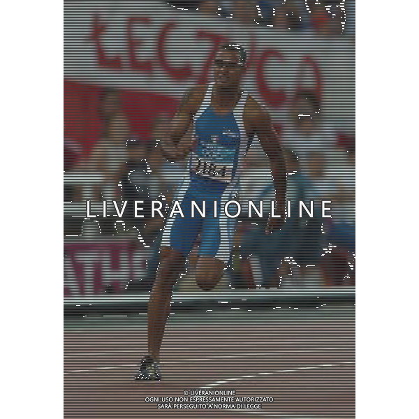 OLIMPIADI ATENE 24/08/2004 ATLETICA NELLA FOTO HOWE ANDREW 200m FOTO MARCO LUZZANI/AG ALDO LIVERANI