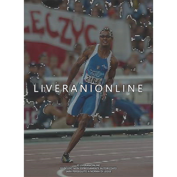 OLIMPIADI ATENE 24/08/2004 ATLETICA NELLA FOTO HOWE ANDREW 200m FOTO MARCO LUZZANI/AG ALDO LIVERANI