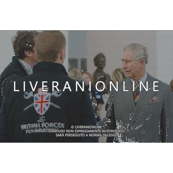 Britain\'s Prince of Wales meets members of the British Forces Foundation during a visit to the Queen Elizabeth hospital in Birmingham, England on December 7, 2012. The Prince visited the hospital to meet members of the armed forces who are recovering from injuries sustained in the lne of duty. ©photoshot/AGENZIA ALDO LIVERANI SAS - ITALY ONLY - REALI INGLESI: Carlo d\'inghilterra, Principe di Galles in visita al Centro di Medicina della difesa con sede presso il Queen Elizabeth Hospital Birmingham 