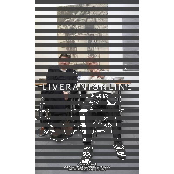 MILANO 9/2/2012 GAZZETTA DELLO SPORT NELLA FOTO LUCA PANCALLI ED ANDREA MONTI FOTO ROMANO/AG ALDO LIVERANI SERVIZIO COMMISSIONATO DALLA SEGRETERIA DI REDAZIONE *** Local Caption *** SERVIZIO COMMISSIONATO DALLA SEGRETERIA DI REDAZIONE