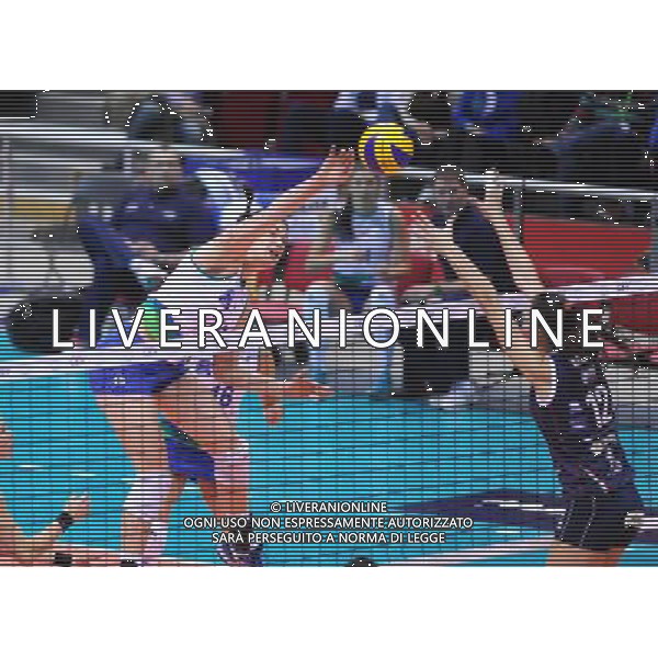 11.12.2012 SOPOT ERGO ARENA SIATKOWKA KOBIET LIGA MISTRZYN SEZON 2012/2013 WOMEN VOLLEYBALL CEV CHAMPIONS LEAGUE SEASON 2012/2013 MECZ ATOM TREFL SOPOT - ASYSTEL CARNAGHI VILLA CORTESE N/Z RACHEL ROURKE FOT PIOTR MATUSEWICZ / PRESSFOCUS NEWSPIXPL --- Newspix.pl AG ALDO LIVERANI S A S ONLY ITALY *** Local Caption *** www.newspix.pl mail us: info@newspix.pl call us: 0048 022 23 22 222 --- Polish Picture Agency by Ringier Axel Springer Poland