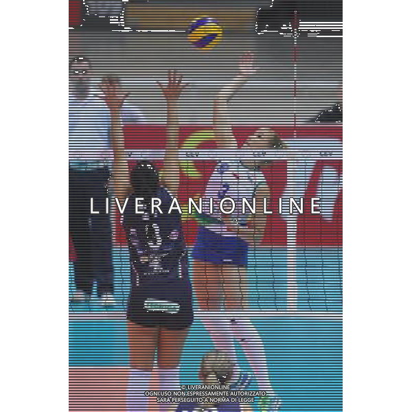 11.12.2012 SOPOT ERGO ARENA SIATKOWKA KOBIET LIGA MISTRZYN SEZON 2012/2013 WOMEN VOLLEYBALL CEV CHAMPIONS LEAGUE SEASON 2012/2013 MECZ ATOM TREFL SOPOT - ASYSTEL CARNAGHI VILLA CORTESE N/Z ERIKA KELLY PEREIRA COIMBRA FOT PIOTR MATUSEWICZ / PRESSFOCUS NEWSPIXPL --- Newspix.pl AG ALDO LIVERANI S A S ONLY ITALY *** Local Caption *** www.newspix.pl mail us: info@newspix.pl call us: 0048 022 23 22 222 --- Polish Picture Agency by Ringier Axel Springer Poland