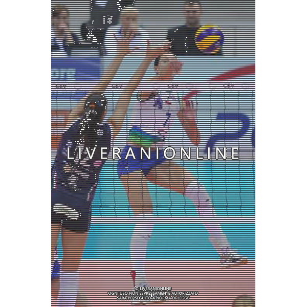 11.12.2012 SOPOT ERGO ARENA SIATKOWKA KOBIET LIGA MISTRZYN SEZON 2012/2013 WOMEN VOLLEYBALL CEV CHAMPIONS LEAGUE SEASON 2012/2013 MECZ ATOM TREFL SOPOT - ASYSTEL CARNAGHI VILLA CORTESE N/Z YULIA SHELUKHINA FOT PIOTR MATUSEWICZ / PRESSFOCUS NEWSPIXPL --- Newspix.pl AG ALDO LIVERANI S A S ONLY ITALY *** Local Caption *** www.newspix.pl mail us: info@newspix.pl call us: 0048 022 23 22 222 --- Polish Picture Agency by Ringier Axel Springer Poland