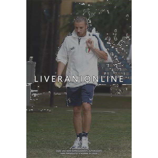 COVERCIANO 7/0/2003 ALLENAMENTO NAZIONALE ITALIANA NELLA FOTO DEL PIERO ALESSANDRO FOTO ALDO LIVERANI 