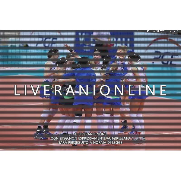 11.12.2012 SOPOT ERGO ARENA SIATKOWKA KOBIET LIGA MISTRZYN SEZON 2012/2013 WOMEN VOLLEYBALL CEV CHAMPIONS LEAGUE SEASON 2012/2013 MECZ ATOM TREFL SOPOT - ASYSTEL CARNAGHI VILLA CORTESE N/Z RADOSC PO MECZU FOT PIOTR MATUSEWICZ / PRESSFOCUS NEWSPIXPL --- Newspix.pl AG ALDO LIVERANI S A S ONLY ITALY *** Local Caption *** www.newspix.pl mail us: info@newspix.pl call us: 0048 022 23 22 222 --- Polish Picture Agency by Ringier Axel Springer Poland